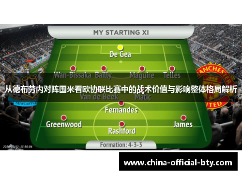 从德布劳内对阵国米看欧协联比赛中的战术价值与影响整体格局解析